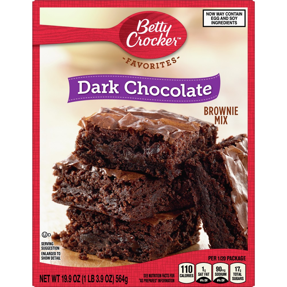 UPC 016000427303 product image for Betty Crocker Dark Chocolate Brownie - 19.9oz | upcitemdb.com