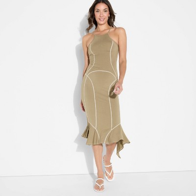 Women's Knit Maxi A-Line Dress - Wild Fable™