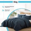 HLC.ME Benji - 3 Piece Quilt Set, Lightweight Bedspread Coverlet Set - 3 of 4