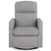 Delta Children Blair Slim Nursery Glider Swivel Rocker Chair - 4 of 4