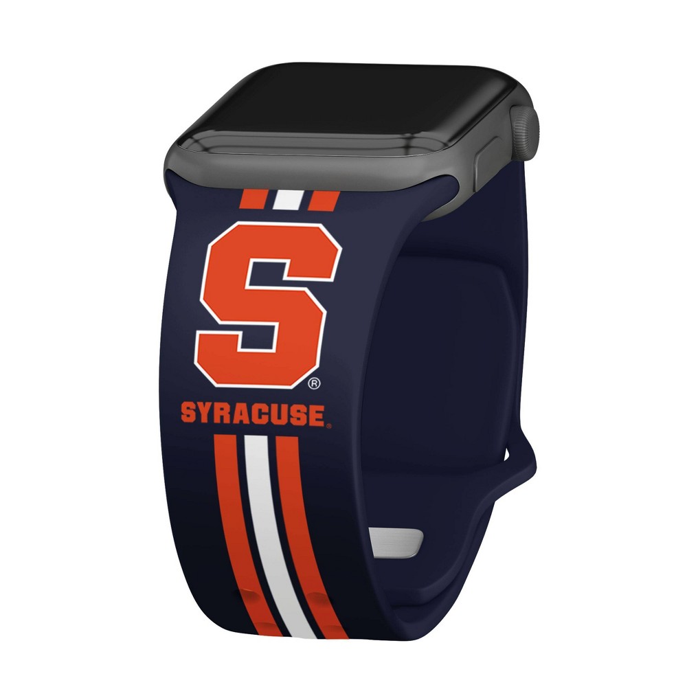 Photos - Smartwatches NCAA Syracuse Orange Wordmark HD Apple Watch Band - 42/44/45/49mm Short