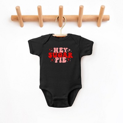 The Juniper Shop Hey Sugar Pie Stars Baby Bodysuit