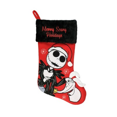 The Nightmare Before Christmas Jack Skellington Holiday Stocking 20" : Target