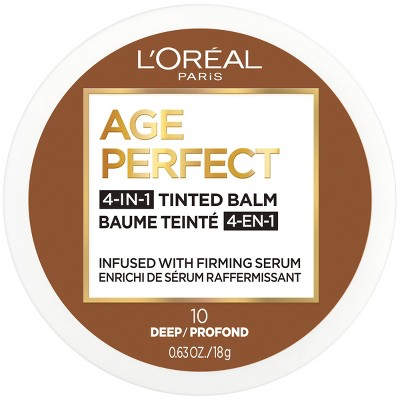 L'Oreal Paris Age Perfect 4-in-1 Tinted Face Balm Foundation - 0.63 fl oz