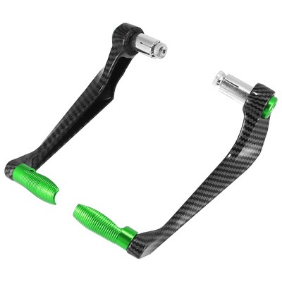 Universal 22mm 7/8in Carbon Fiber Brake Clutch Levers Handlebar Protect  Guard for Motorcycles Scooters() for maneta moto protector paraleve mo