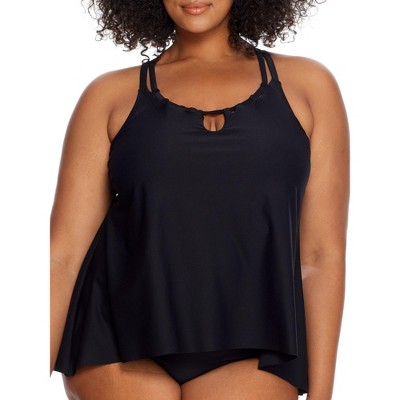 Birdsong Wild Tropic Underwire Wrap Tankini Top & Reviews