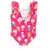 Rufflebutts Toddler Girls Upf50+ Waterfall One Piece - Sweet Scoops, 3T - 2 of 4
