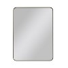 TUYOHW Rectangle Bathroom Mirror,Modern Metal Frame Vanity Mirror,Wall Mirror with Anti-Fog Coating for Bathroom,Living Room,Black - 4 of 4