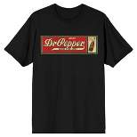 Dr Pepper Good For Life Vintage Ad Men's Black T-shirt