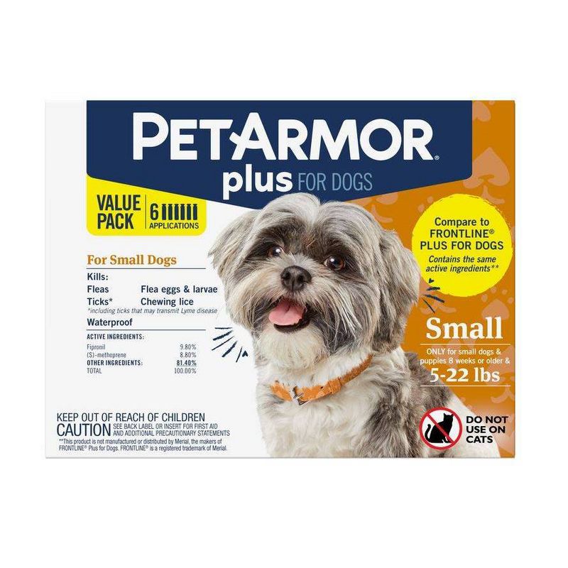 PetArmor Plus Flea and Tick Topical Treatment for Dogs, 3 of 11