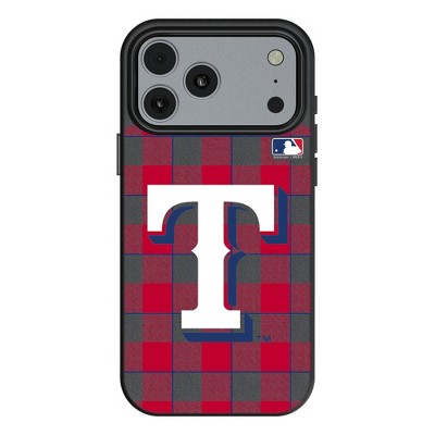 MLB American League Teams Plaid MagSafe Compatible Cell Phone Case for Apple iPhone 17 Series