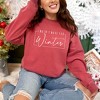 Simply Sage Market Women's Garment Dyed Graphic Sweatshirt I Wasn't Made For Winter With Border - 2 of 2