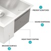 33 Farmhouse Sink - 33 Inch Kitchen Sink Stainless Steel 16 gauge Apron Front Kitchen Sink - 2 of 4