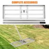 COZONY 48" Lawn Leveling Rake & Driveway Drag, Tow-Behind Grading Tool with Reinforced Chain for ATV, Tractor, Gravel and Soil - 3 of 4