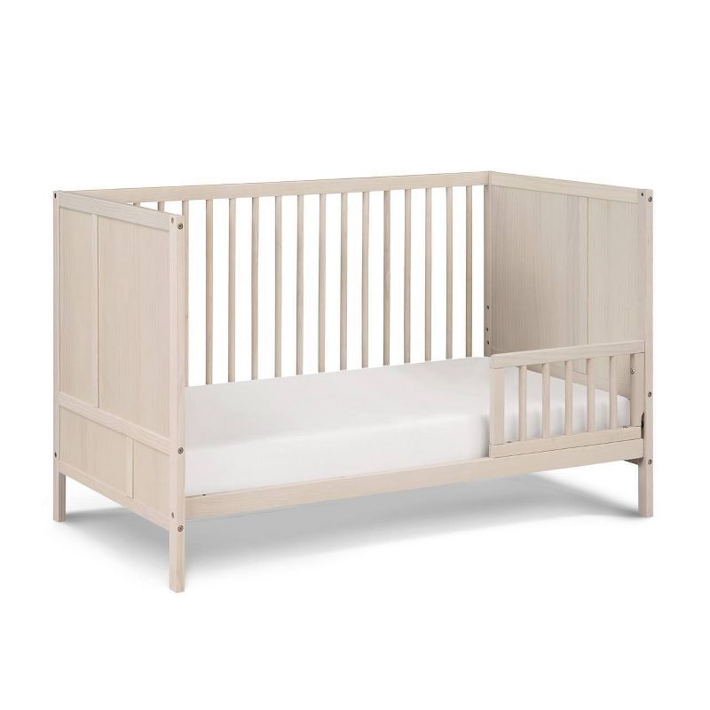 Suite Bebe Pixie Finn 3-in-1 Crib - Washed Natural, 3 of 5