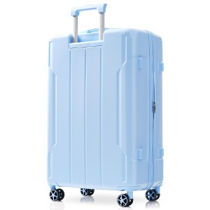 KTMBDW 28-Inch Hardside Luggage with 360° Spinner Wheels - Scratch Resistant Hardshell, TSA Lock, Expandable for Lightweight Travel - 1 of 4