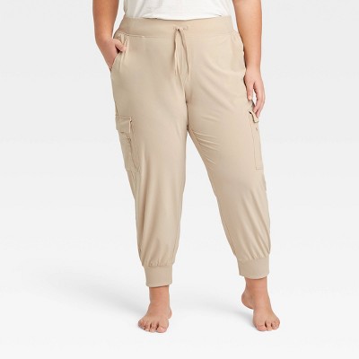 women's plus size lightweight cargo pants