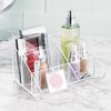 iDesign 6-Section Makeup Organizer for Vanity or Countertop - Clear - 4 of 4