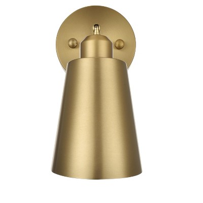 Elegant Lighting Halycon 5 Inch Wall Sconce in Satin Gold