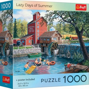 Trefl Red Lazy Days of Summer 1000 Piece Puzzle - 1 of 3