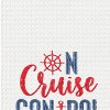 C&F Home On Cruise Control Embroidered & Waffle Weave Kitchen Towel - 2 of 4