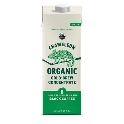 Chameleon Organic Cold Brew Coffee Concentrate - 32 fl oz