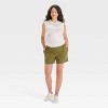 Under Belly Low-Rise Maternity Twill Shorts - Isabel Maternity by Ingrid & Isabel™ - 3 of 4