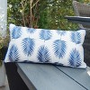 RightSide Designs Palm Pattern Lumbar Indoor/Outdoor Throw Pillow - 4 of 4