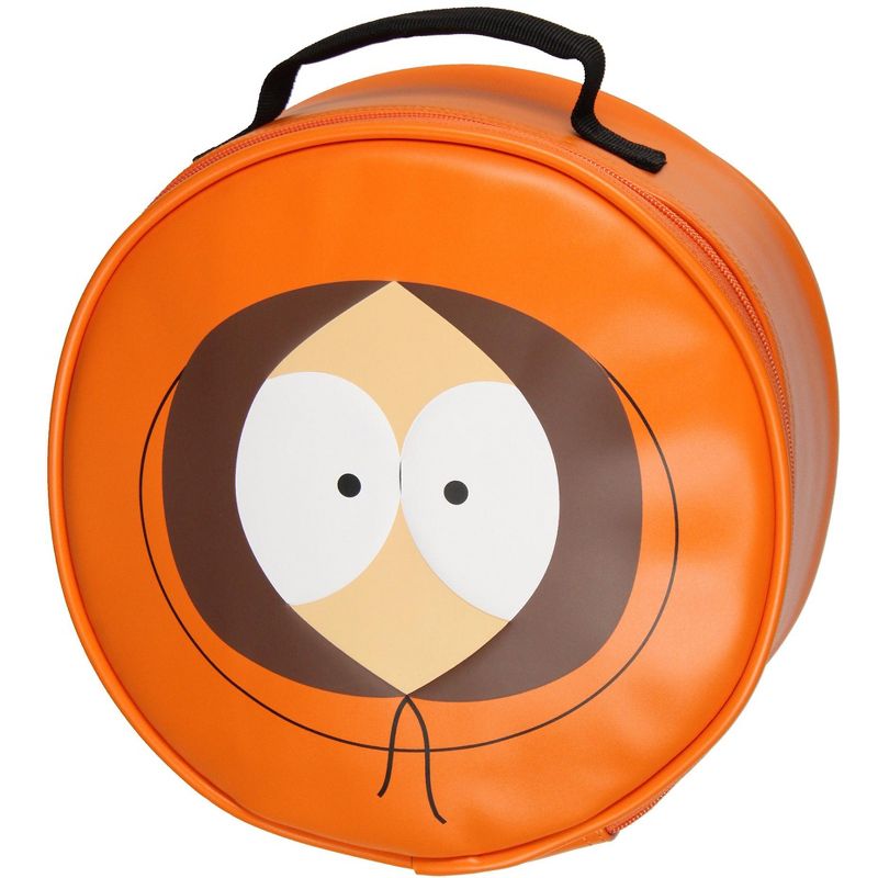 South Park Kenny McCormick Character Head Shaped Insulated Lunch Box Bag Tote Orange, 1 of 6