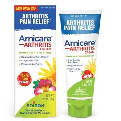Arnicare Arthritis Cream by Boiron Homeopathic Medicine For Arthritis Pain Relief  -  2.5 oz Cream