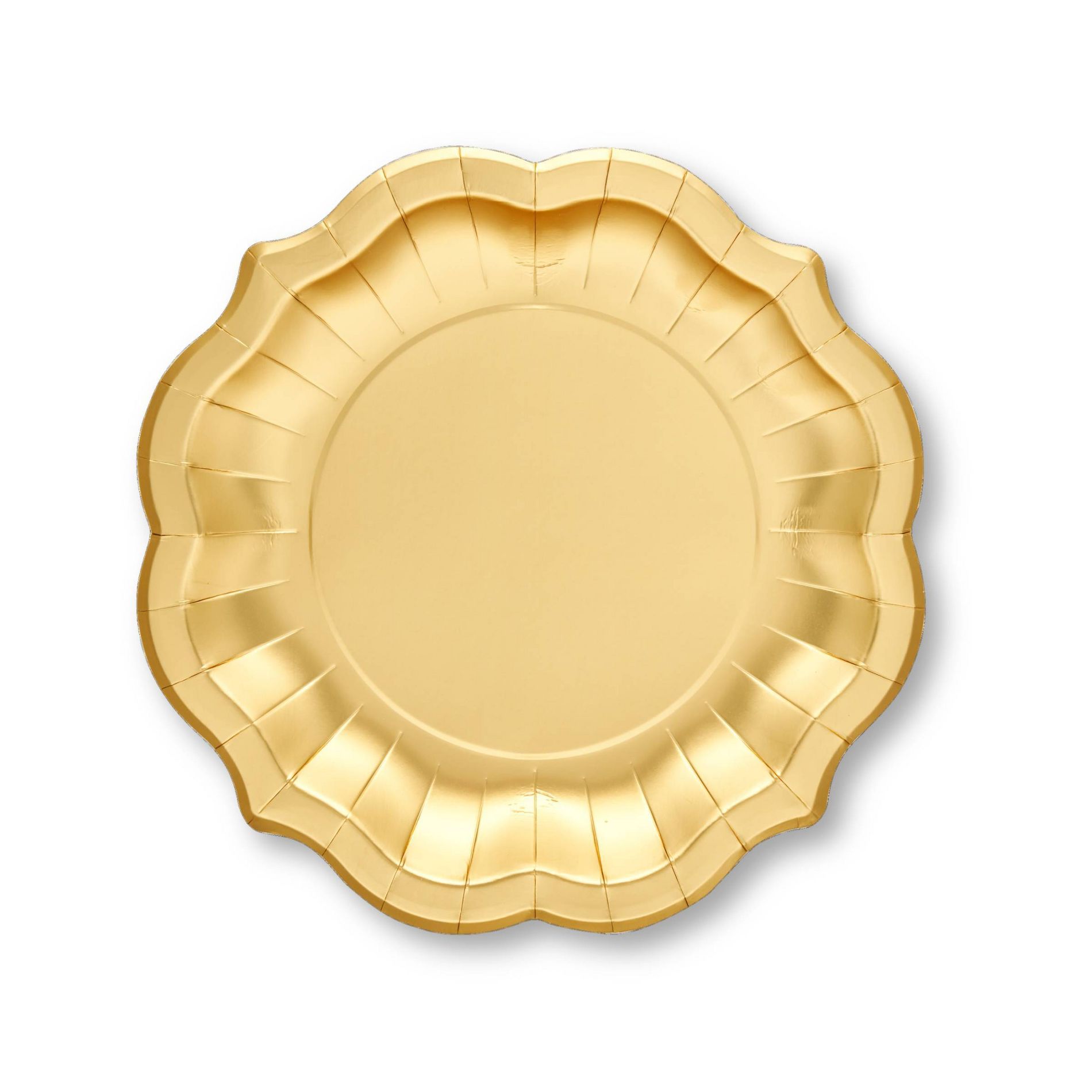 OMG! IT'S PAPER 12.5" Paper Charger 8ct Gold