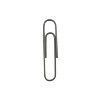 JAM Paper Colored Jumbo Paper Clips Large 2 Inch Grey Paperclips 21830628B - 3 of 3