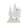 6.75 In Woodland Animal Stocking Holder Winter Trees Weighted Stocking Holders - 2 of 3