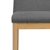 CAVINAS Dining Chairs Kitchen Chairs Set of 2 Modern Fabric Stool with Wood Frame for Kitchen, Bedroom - 3 of 4