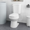 Costway Two-Piece Round Toilet Standard Toilet with 17.5" ADA Comfort Chair Height Seat - 2 of 4