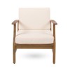 DSVIMOY Patio Club Chairs, 2 Pieces Outdoor Club Chair with Arms, Side Sitting Chair for Porch, Cream, 28.25"*28"*32.75" - 2 of 4