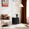 NicBex Polyester Fabric Drawer Dresser with 2 Drawers & Plastic Handles for Living Room,Bedroom - 4 of 4
