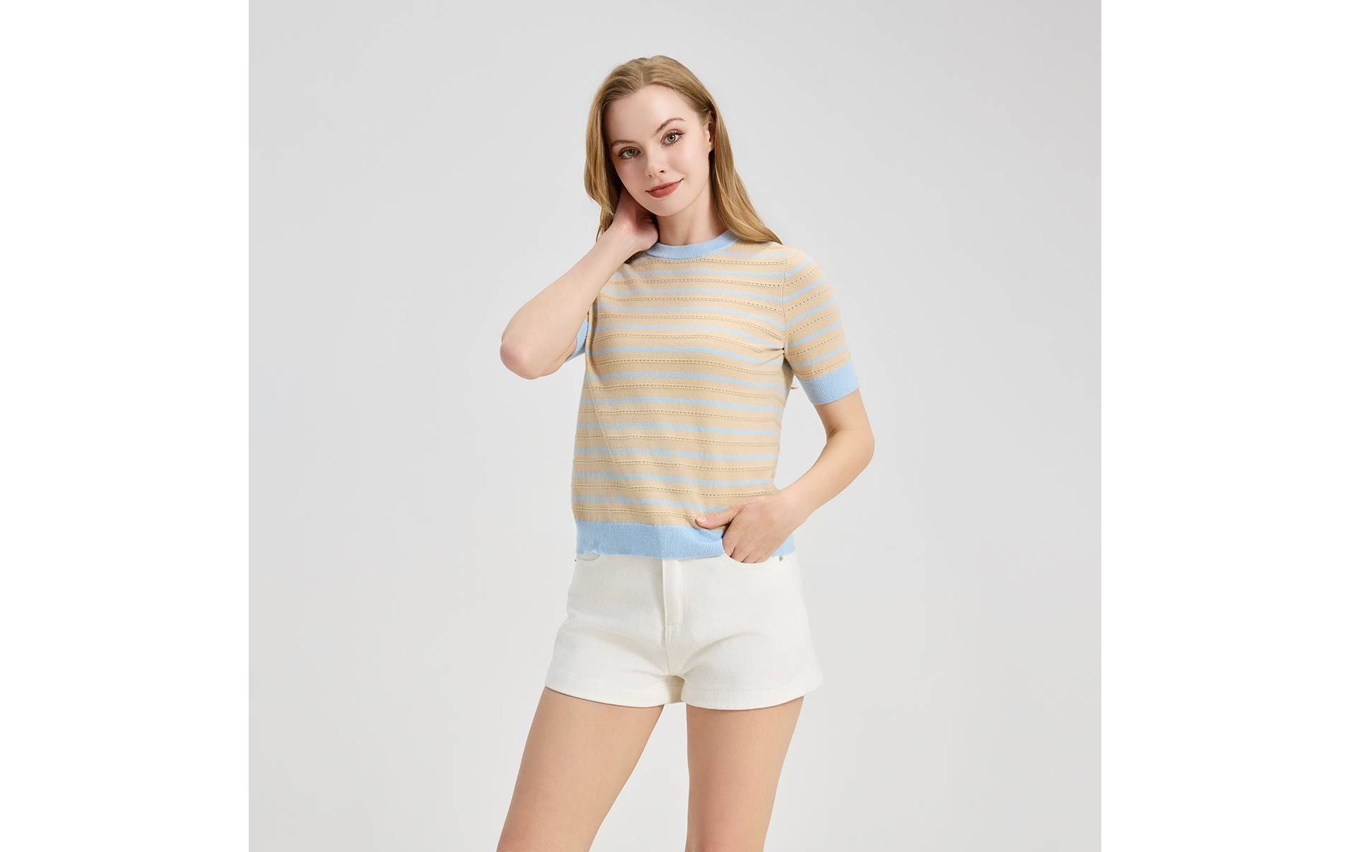 Women's Short Sleeve Crewneck Pullover Sweater - Universal Thread™