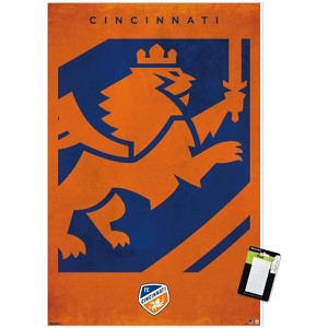 Trends International MLS FC Cincinnati - Logo 25 Unframed Wall Poster Prints - 1 of 4