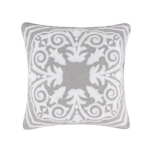 Target gray best sale throw pillows