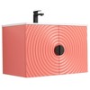 Pellabay Modern Bathroom Vanity with Fluted Circular Doors - Sink Included - 4 of 4