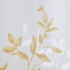 PAGED Botanical Burnout Printed Curtain Panel,Light Filtering Curtains for Living Room,Window Curtain Panels with Grommet Top Finish - 4 of 4