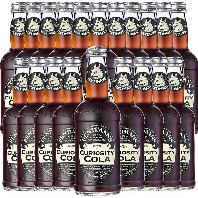 Fentimans Botanically Brewed Curiosity Cola Sparkling Soda, 20 Pack, 9.3 fl oz Bottles – Premium Craft Soda/Mixer for Cocktails & Refreshing Drinks