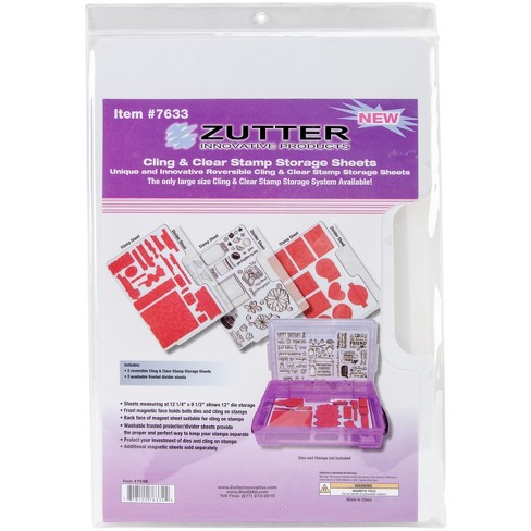 Zutter Cling & Clear Stamp Storage System Refills-12.25X8.5