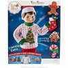 Elf On The Shelf Boy with Customizable Christmas Sweater Set - Blue Eyed Boy Elf w Book, Sweater, and Five Festive Holiday Outfit Decorations - 2 of 3