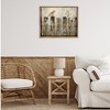 Stupell Industries Fence Perched Country Bird Floating Frame Canvas Art - 3 of 4