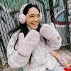 Turtle Fur Freestyle High Pile Recycled Fleece Mittens - Adult Comfort Lush Double Layer Hand Coverage - 3 of 3