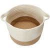 Colonial Mills Beach Bum Basket, 13"x13"x9", Natural - 3 of 4