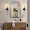 CityFurn 1-Light Modern Wall Sconces with Glass Shade - 2 of 4