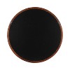 Kate & Laurel All Things Decor 30" Hatherleigh Round Wood Wall Mirror Diameter Walnut Brown - 4 of 4
